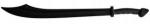  Kung Fu sword, black TPR plastic, 85 cm 