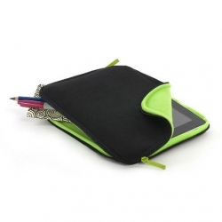 Tucano DOPPIO iPad Sleeve (Black) / microfiber-neoprene / Double sided / 