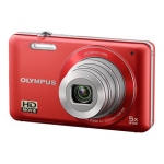 Olympus VG-120 Red, 14.0MPixels, 5x optical zoom, Digital IS, 3.0" LCD, H