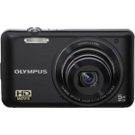 Olympus VG-130 Black, 14.0MPixels, 5x wide optical zoom, HD movie, 3.0" L