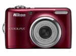 Nikon CAMERA 10MP 5X ZOOM COOLPIX/L23 RED VMA752E1 4GB