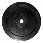 SPOKEY Fitnesa svari 84494 Aker rubber covered weights 20 kg
