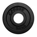 SPOKEY Fitnesa svari 84416 Sinis cast iron weights 0.5 kg